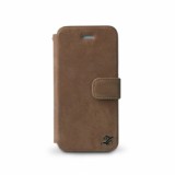 Кожаный чехол Zenus Vintage Leather Diary для iPhone 5(молочно-коричневый)